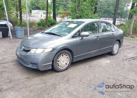 2009 Honda Civic Hybrid from USA, damaged, VIN JHMFA36289S005481